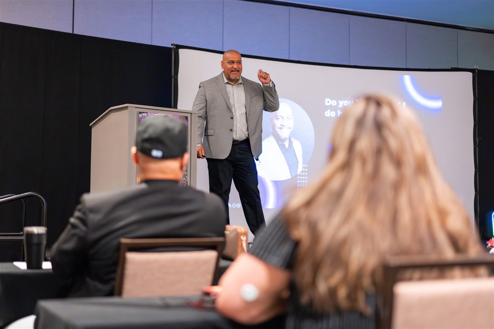 TSG ProAdvisor CEO speaking to tax professionals at a live event