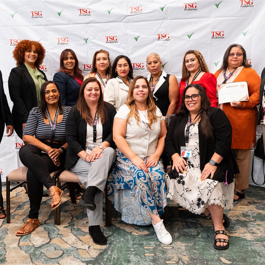 Tax professionals connecting at a TSG ProAdvisor community event