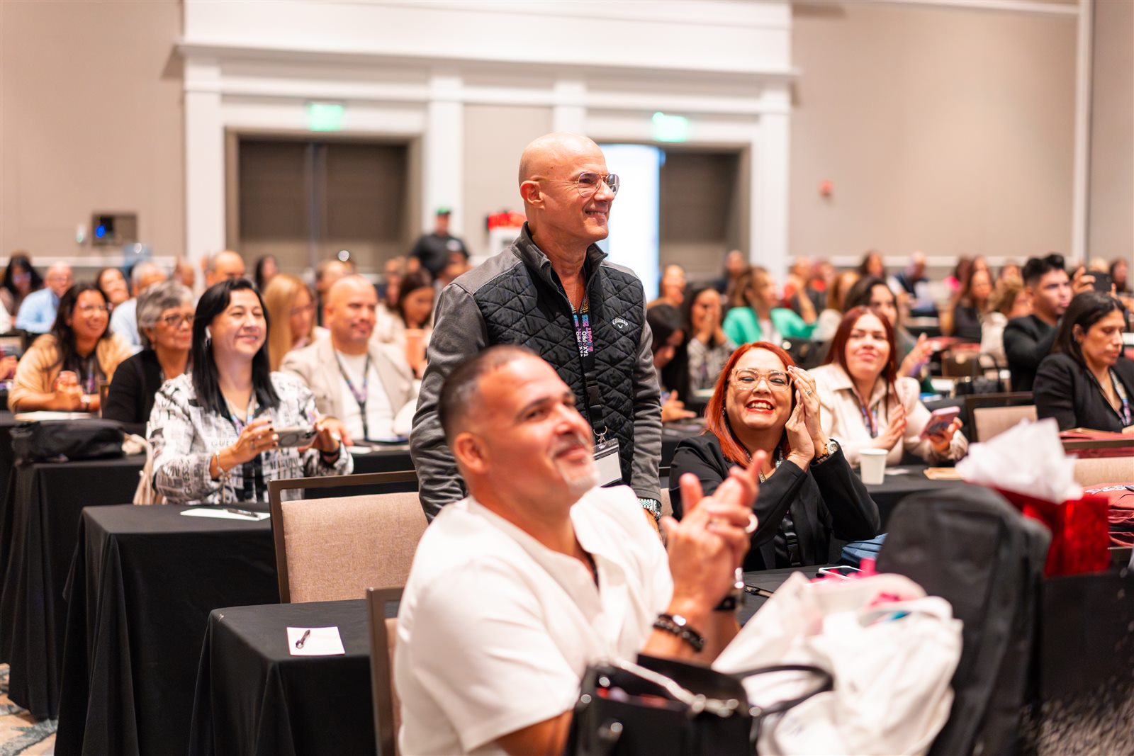TSG ProAdvisor community attending a live event