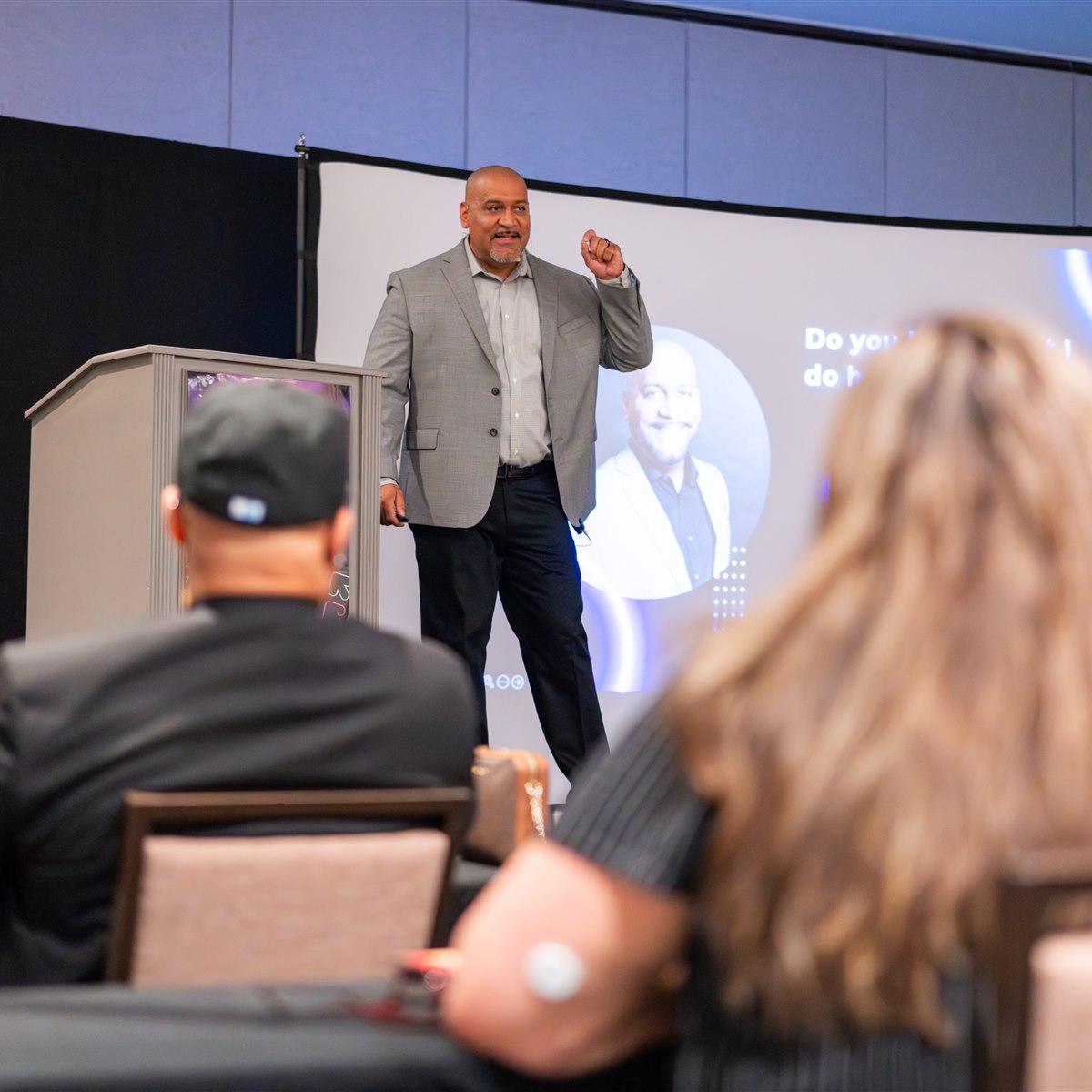 TSG ProAdvisor CEO leading a community education session